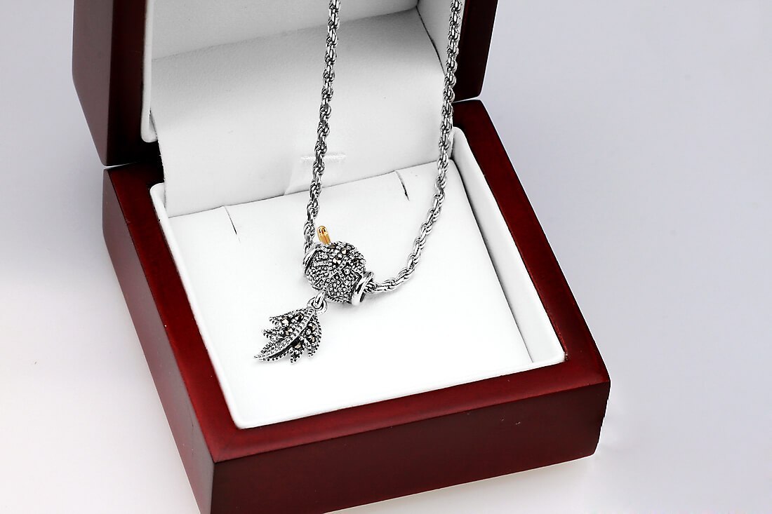 Srebrny wisiorek WDM2908 - Markazyty